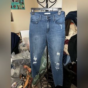(26) PacSun JEGGING Stretchy High-Rise ripped, like new